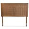 Baxton Studio Patwin Modern and Contemporary Transitional Ash Walnut Finished Wood King Size Headboard 179-11157-Zoro - alternate 7